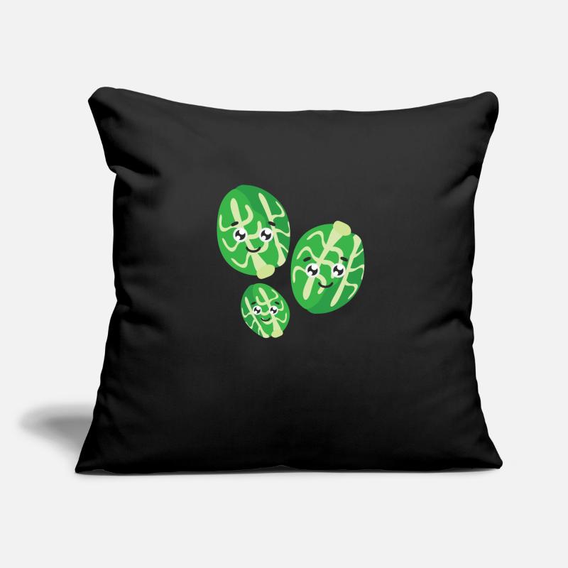 Brussels sprouts Sofa pillowcase 17,3'' x 17,3'' (45 x 45 cm)