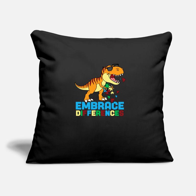 Embrace Differences Sofa pillowcase 17,3'' x 17,3'' (45 x 45 cm)