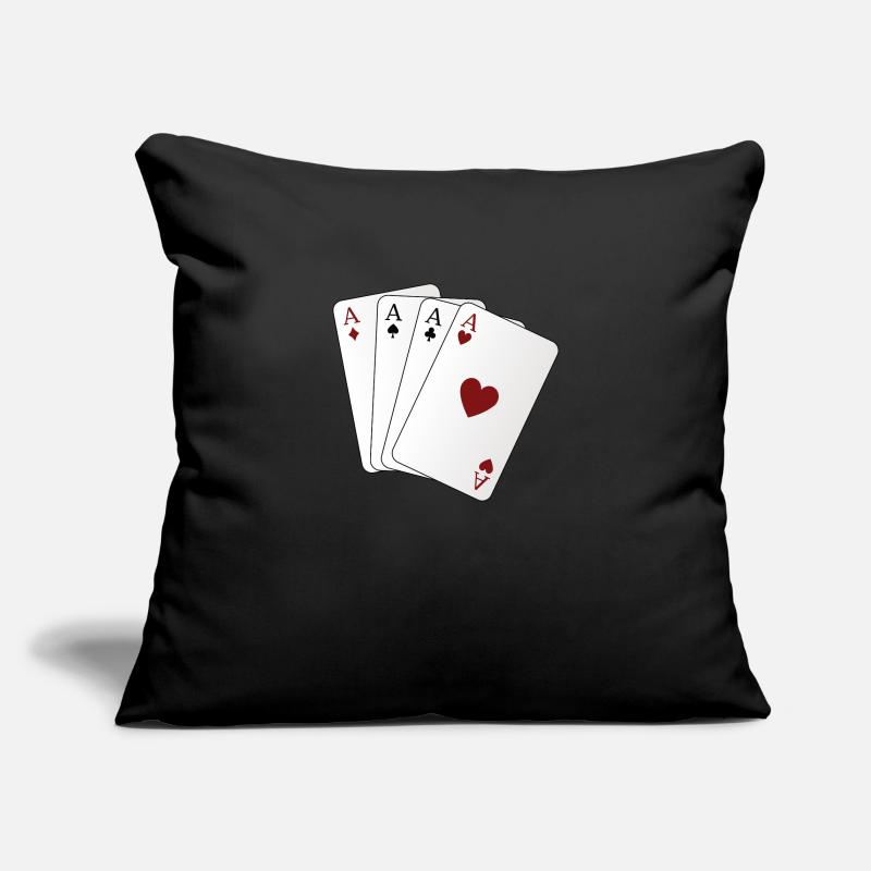 Playing Cards Ace Sofa pillowcase 17,3'' x 17,3'' (45 x 45 cm)