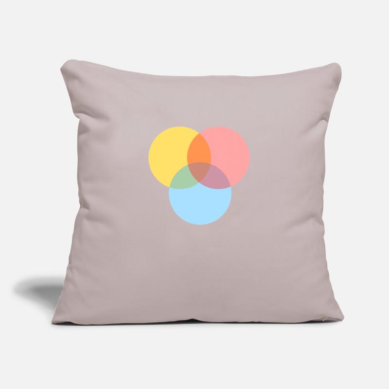 Basic colors Sofa pillowcase 17,3'' x 17,3'' (45 x 45 cm)