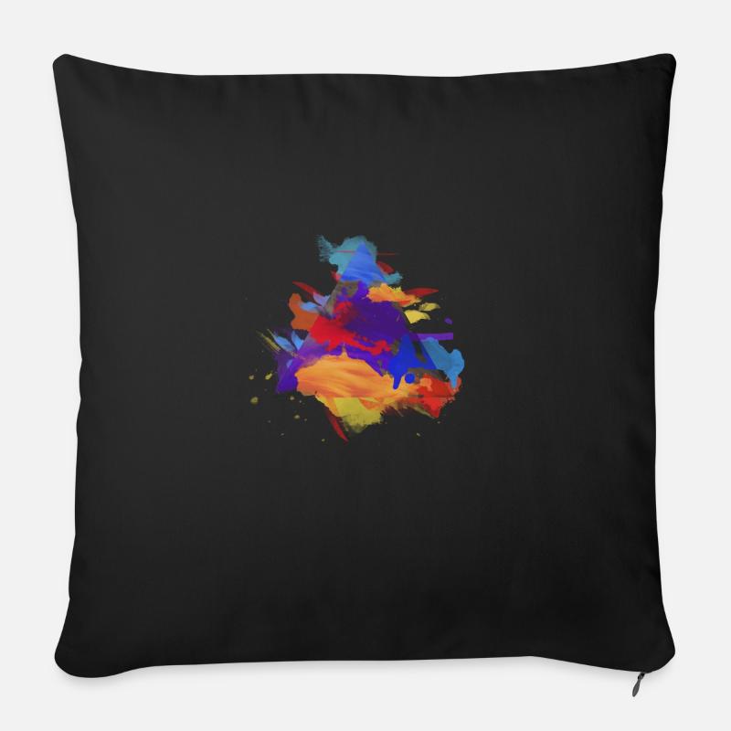 hipster - Sofakissenbezug 45 x 45 cm - Schwarz