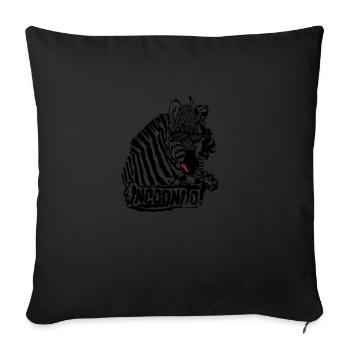 Incognito - Housse de coussin décorative 45 x 45 cm - noir - Devant