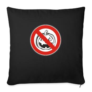NO HALLOWEEN - Housse de coussin décorative 45 x 45 cm - noir - Devant