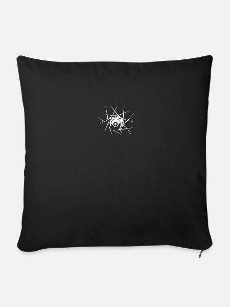 Radfahrer Fahrrad Rennrad Geschenk Lustig Radler - Sofakissenbezug 45 x 45 cm - Schwarz