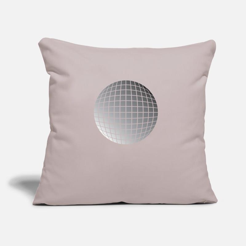 Boule disco Housse de coussin décorative 45 x 45 cm