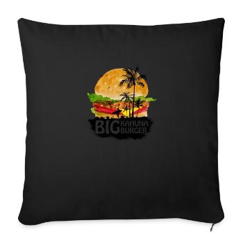 BIG KAHUNA - Sofa pillowcase 17,3'' x 17,3'' (45 x 45 cm) - black - Front