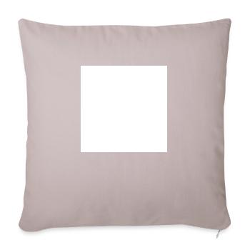 Square - Sofa pillowcase 17,3'' x 17,3'' (45 x 45 cm) - light taupe - Front