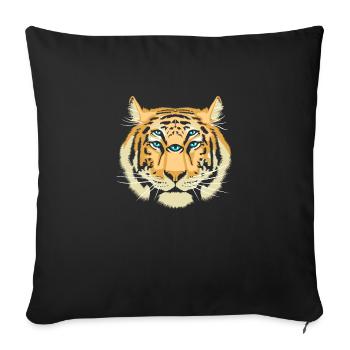Guide Tiger Spirit - Housse de coussin décorative 45 x 45 cm - noir - Devant