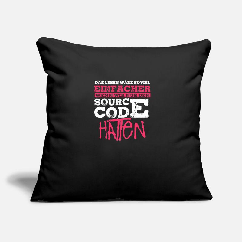 programmer Sofa pillowcase 17,3'' x 17,3'' (45 x 45 cm)