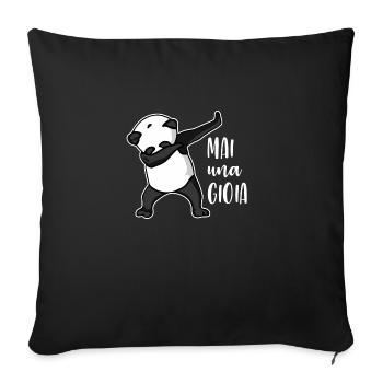Never A Joy (version spéciale) - Housse de coussin décorative 45 x 45 cm - noir - Devant