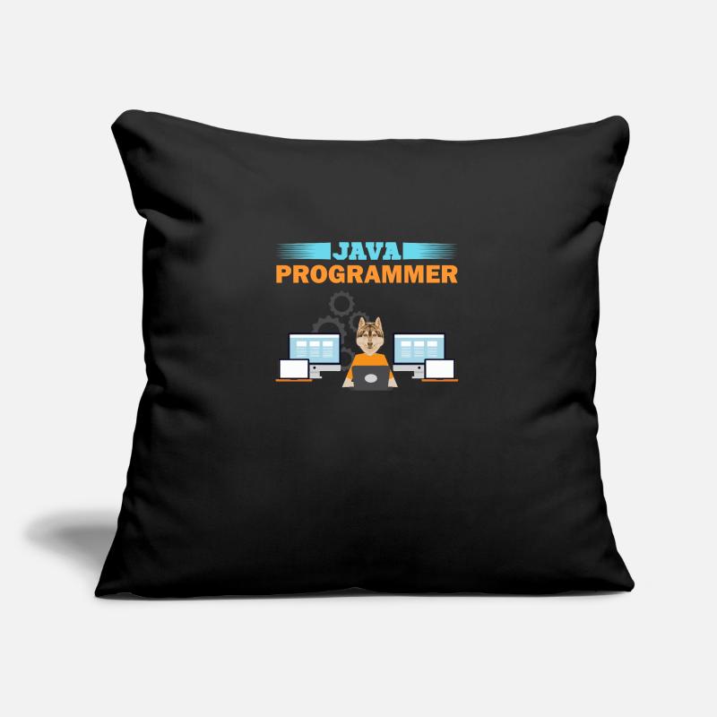 Java Programmer Sofa pillowcase 17,3'' x 17,3'' (45 x 45 cm)