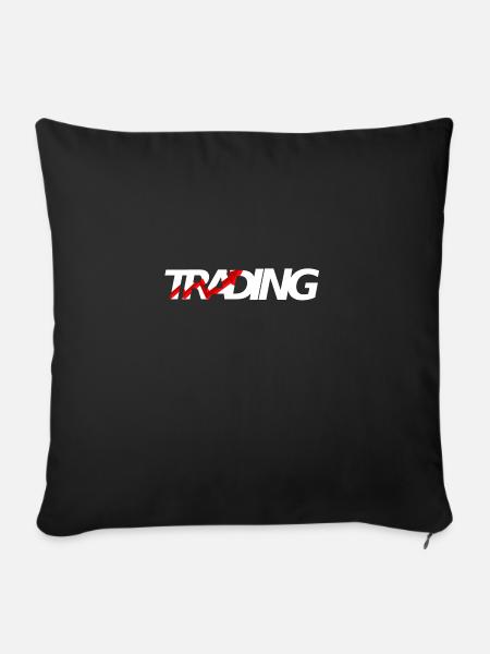 Trading - Sofakissenbezug 45 x 45 cm - Schwarz