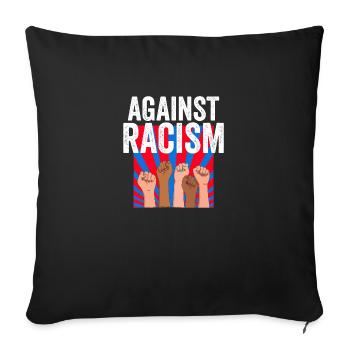 Antifa Antifa Antifa Links Gift - Sofa pillowcase 17,3'' x 17,3'' (45 x 45 cm) - black - Front