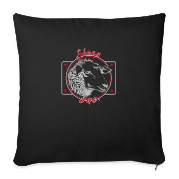 Sheep Inc. - Sofa pillowcase 17,3'' x 17,3'' (45 x 45 cm) - black - Front