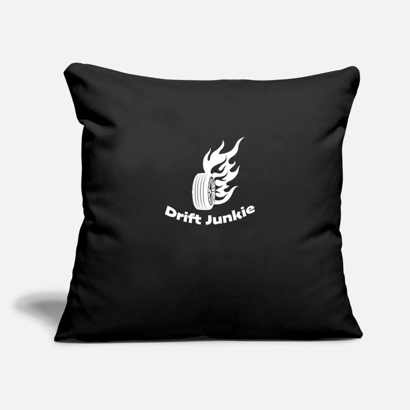Dérive dire dérive Housse de coussin décorative 45 x 45 cm