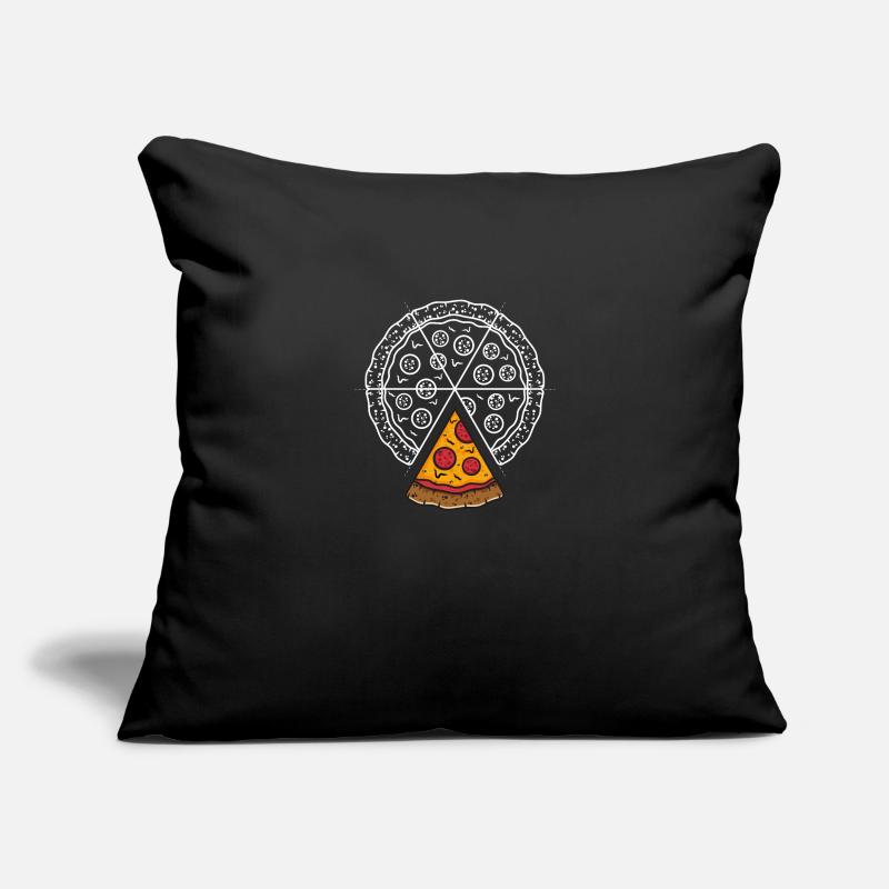 Pizza Sofa pillowcase 17,3'' x 17,3'' (45 x 45 cm)
