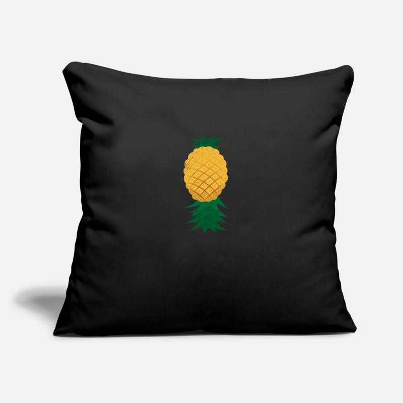 Upside Down Pineapple Fruit Lover Gift Idea Sofa pillowcase 17,3'' x 17,3'' (45 x 45 cm)