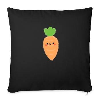 lotti karotti - Housse de coussin décorative 45 x 45 cm - noir - Devant