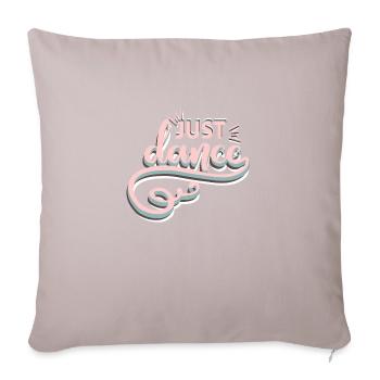 Just Dance! - Housse de coussin décorative 45 x 45 cm - taupe clair - Devant