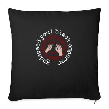 Godspeed you black emperor - Sofa pillowcase 17,3'' x 17,3'' (45 x 45 cm) - black - Front