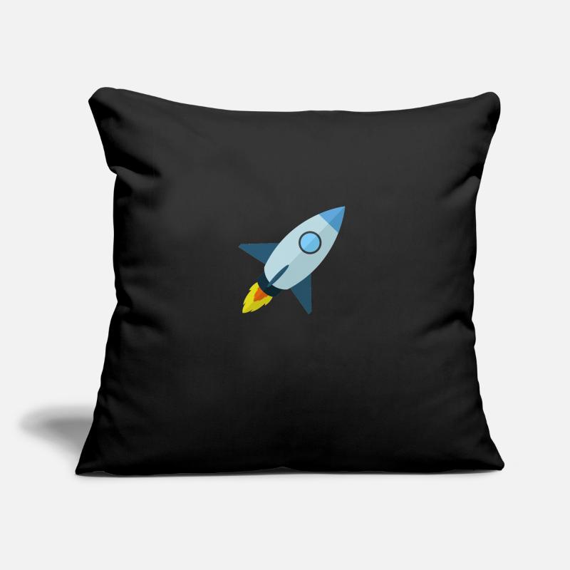 fusée Housse de coussin décorative 45 x 45 cm