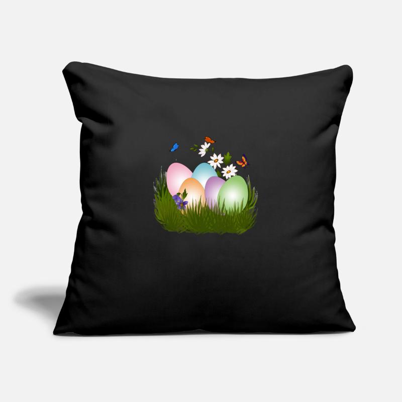 easter eggs hunt Sofa pillowcase 17,3'' x 17,3'' (45 x 45 cm)