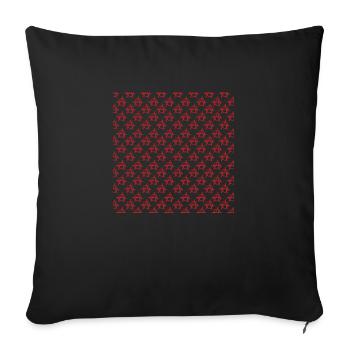 Anarchy - Sofakissenbezug 45 x 45 cm - Schwarz - Vorne