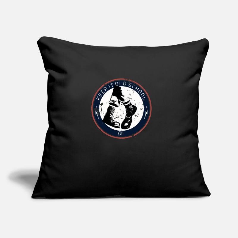 Keep It Oldsccol - Keep It Strong - OI Skinhead Housse de coussin décorative 45 x 45 cm