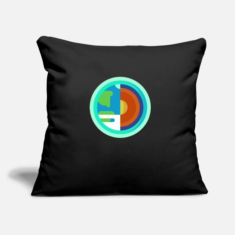 earth Sofa pillowcase 17,3'' x 17,3'' (45 x 45 cm)