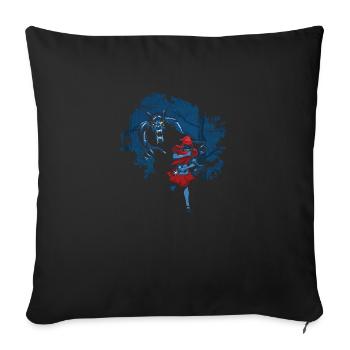 Little Red Riding Hood - Sofa pillowcase 17,3'' x 17,3'' (45 x 45 cm) - black - Front
