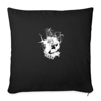 Aestetic Anime Girl - Sofakissenbezug 45 x 45 cm - Schwarz - Vorne