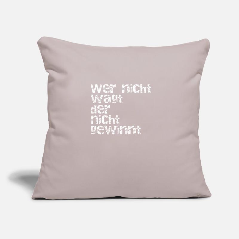 cooler spruch Sofakissenbezug 45 x 45 cm
