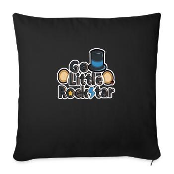 GO LITTLE STAR fnaf Sicherheitsverletzung - Sofakissenbezug 45 x 45 cm - Schwarz - Vorne