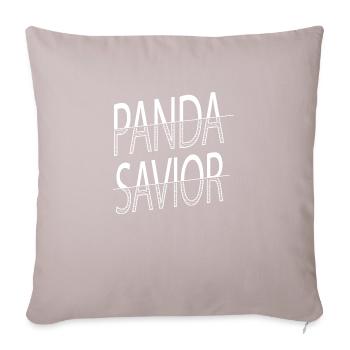 animaux amoureux des animaux blague cruauté envers les animaux végétalien - Housse de coussin décorative 45 x 45 cm - taupe clair - Devant