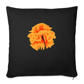 It's better with me - Sofa pillowcase 17,3'' x 17,3'' (45 x 45 cm) - black - Front