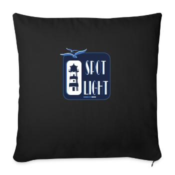 Cool Lighthouse Motif Sea Coast Beach Gift - Sofa pillowcase 17,3'' x 17,3'' (45 x 45 cm) - black - Front