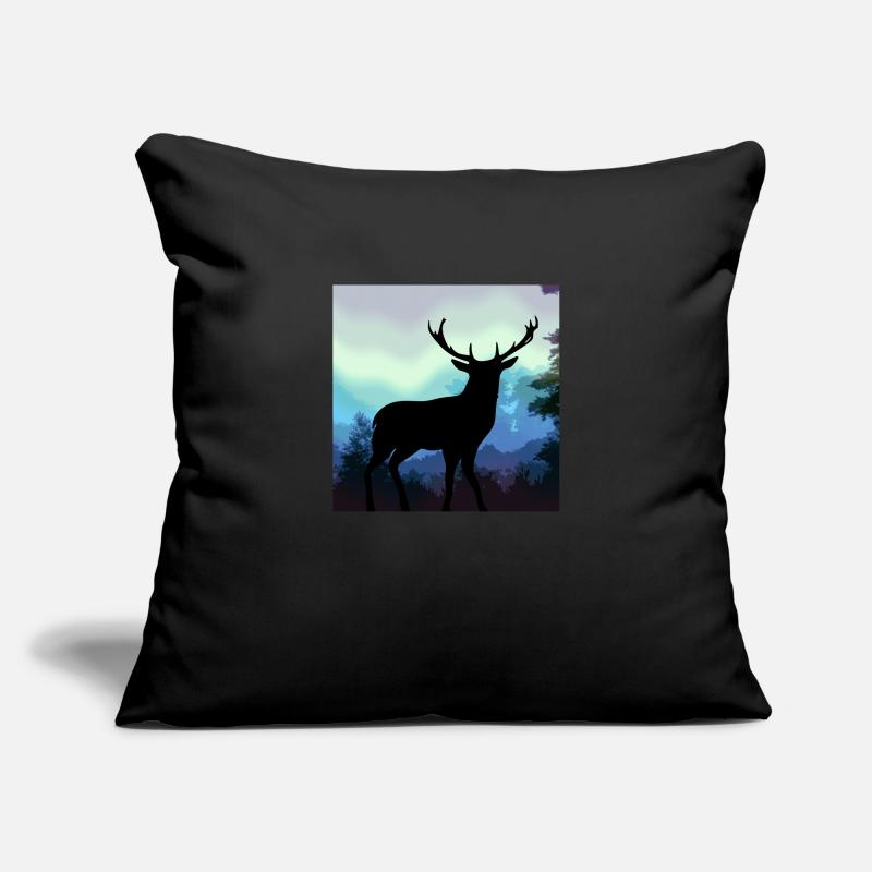 Hirsch Sofakissenbezug 45 x 45 cm