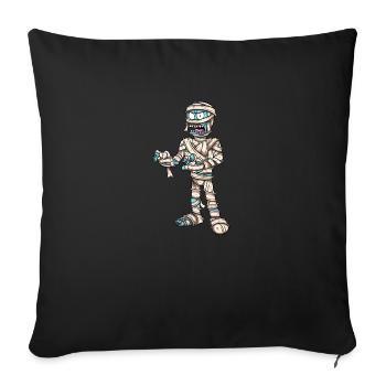 Mummy - Sofa pillowcase 17,3'' x 17,3'' (45 x 45 cm) - black - Front