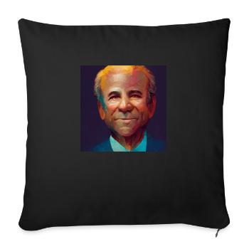 Président Usa - Housse de coussin décorative 45 x 45 cm - noir - Devant
