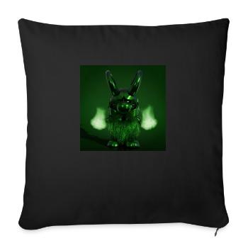 XList Metallic Loki Viking God Sonderedition - Sofakissenbezug 45 x 45 cm - Schwarz - Vorne