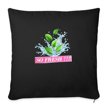 So Fresh - Sofakissenbezug 45 x 45 cm - Schwarz - Vorne