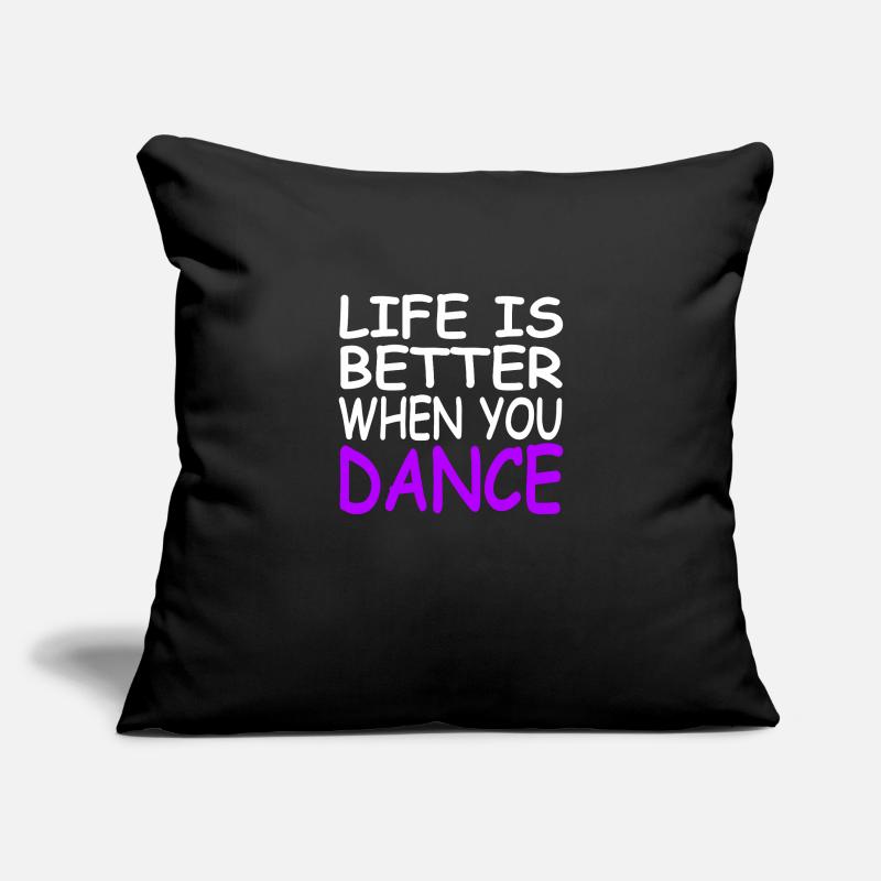 Danser Housse de coussin décorative 45 x 45 cm