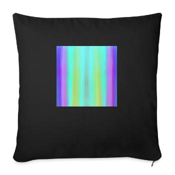 Farben ByRino - Sofakissenbezug 45 x 45 cm - Schwarz - Vorne