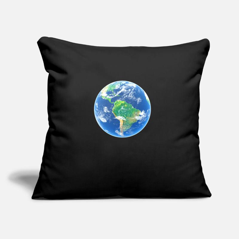 Erde Planet Sofakissenbezug 45 x 45 cm