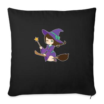 Bbc Ghosts Mary - Housse de coussin décorative 45 x 45 cm - noir - Devant