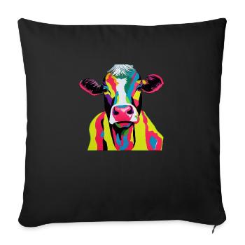 Muh....i am your friend - Sofakissenbezug 45 x 45 cm - Schwarz - Vorne