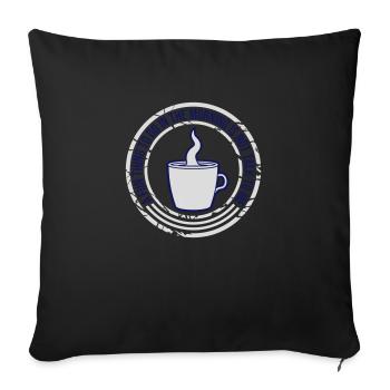 ne me parle pas - Housse de coussin décorative 45 x 45 cm - noir - Devant