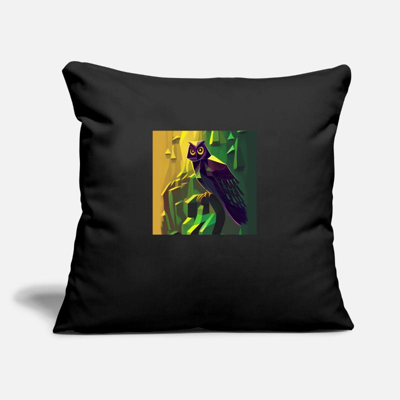 Owl Art 1 Sofa pillowcase 17,3'' x 17,3'' (45 x 45 cm)