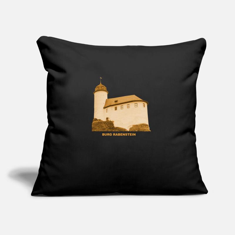 Musée du château de Rabenstein Chemnitz Saxe Housse de coussin décorative 45 x 45 cm