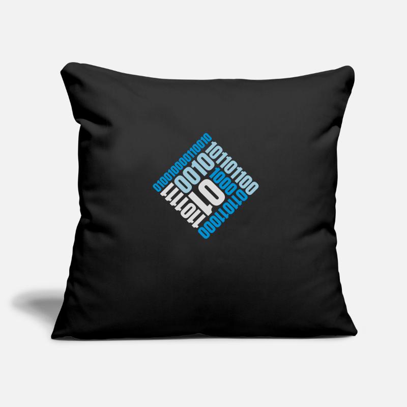 Binär Code Programm Sprache Sofakissenbezug 45 x 45 cm
